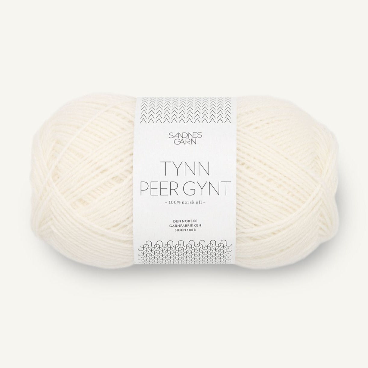 Tynn Peer Gynt Hvit - 1002