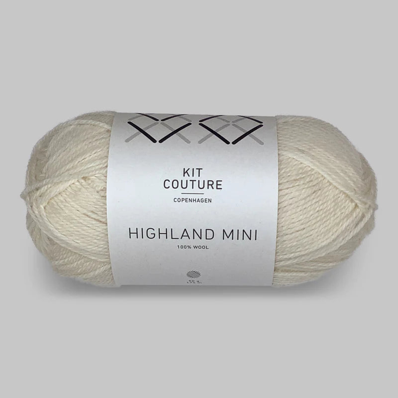 Highland Mini Yarn Off White 101