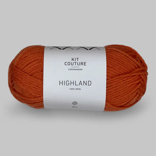 Highland Yarn Orange 215