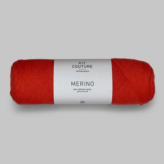 Merino Yarn Neon Orange 252