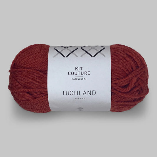 Highland Yarn Burnt Orange 803