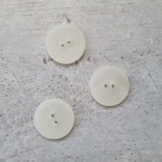 Clear Buttons 23mm