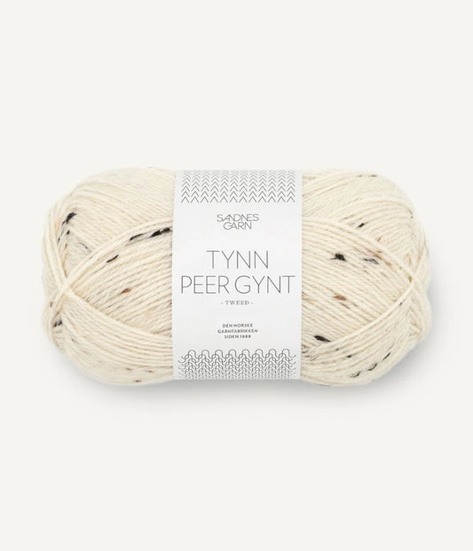 Tynn Peer Gynt Natur Tweed - 2523