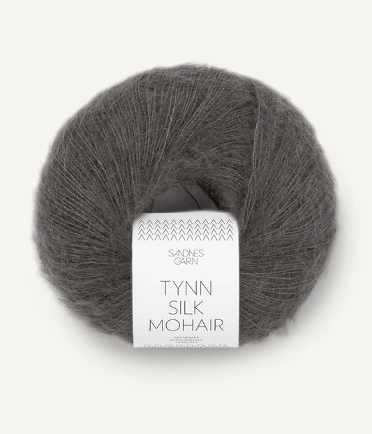 Tynn Silk Mohair Bristol Black - 3800