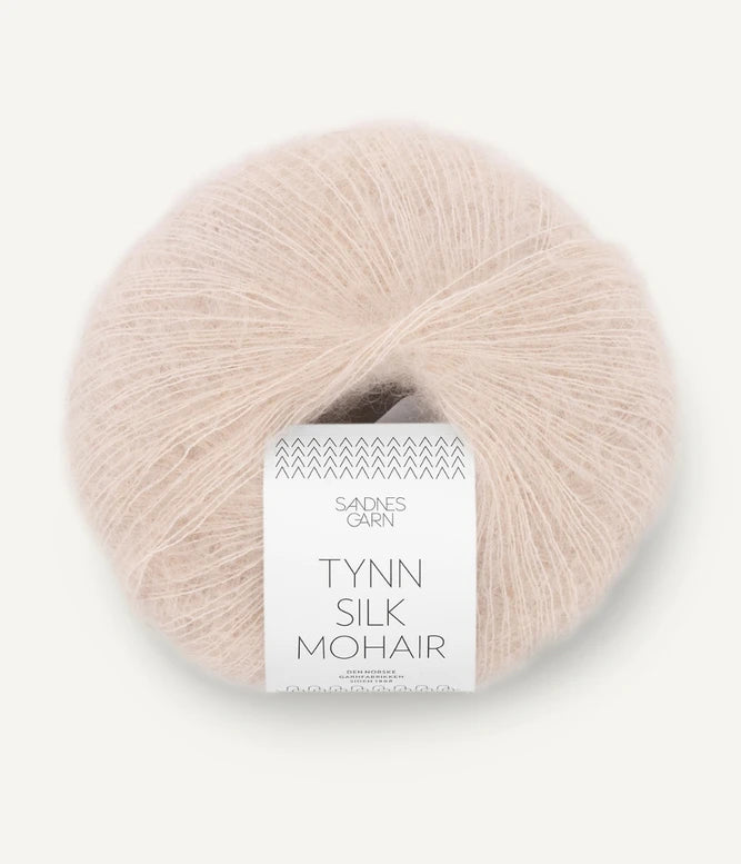 Tynn Silk Mohair Marsipan - 2321