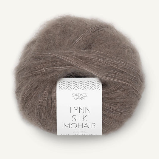 Tynn Silk Mohair Eikenott - 3161