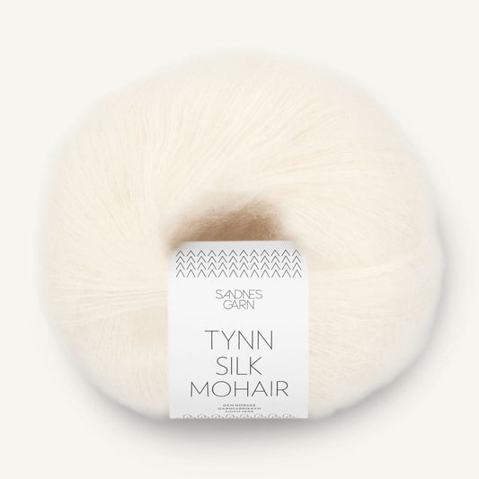 Tynn Silk Mohair Natur- 1012