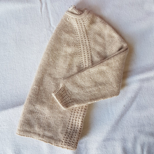 Broken Rib Raglan Sweater Pattern